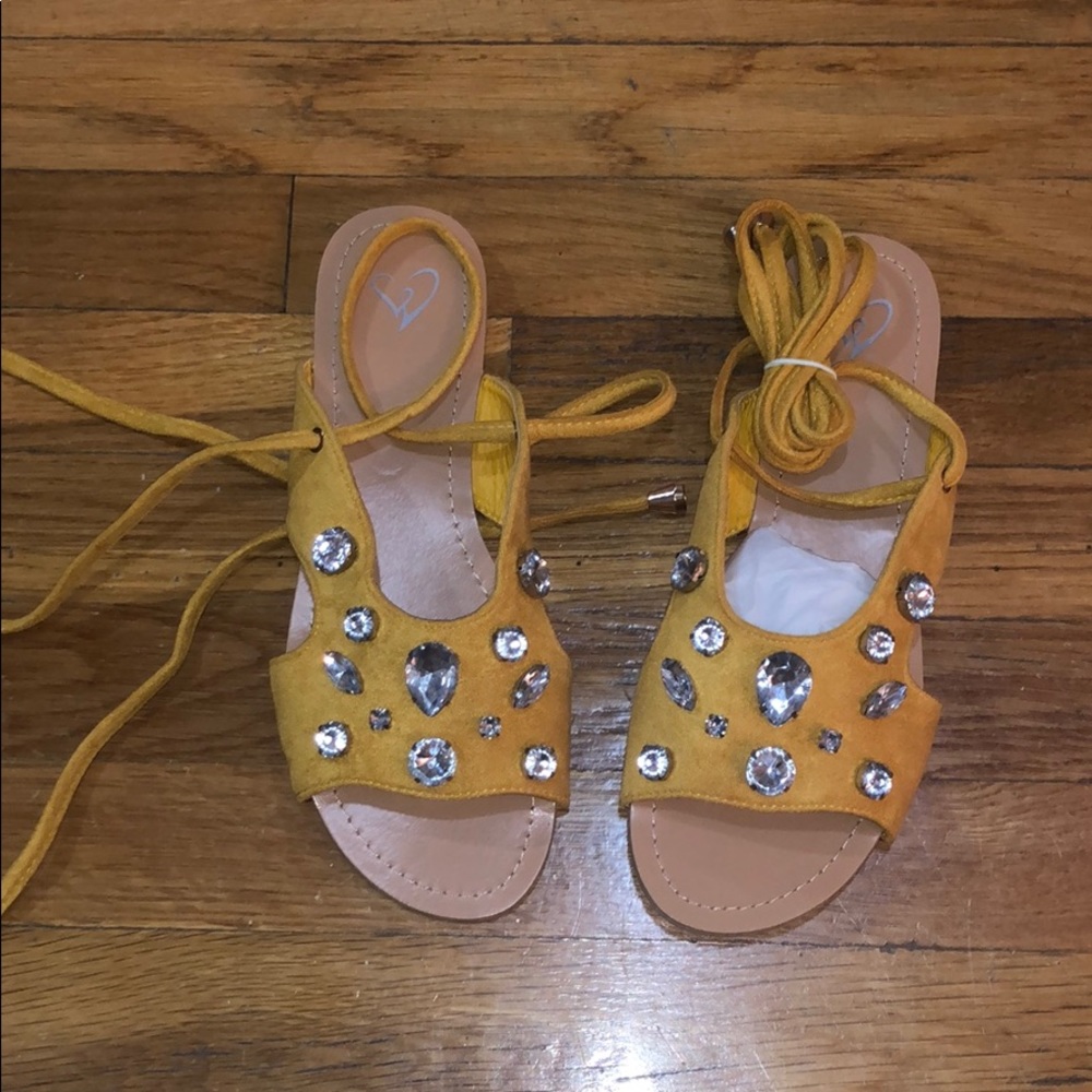 Yellow Sandals